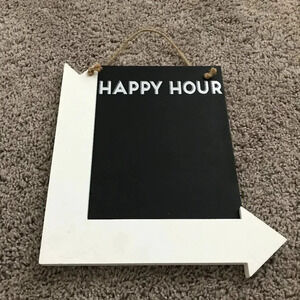 Happy Hour Chalkboard Sign